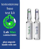 Testosterone base presence test